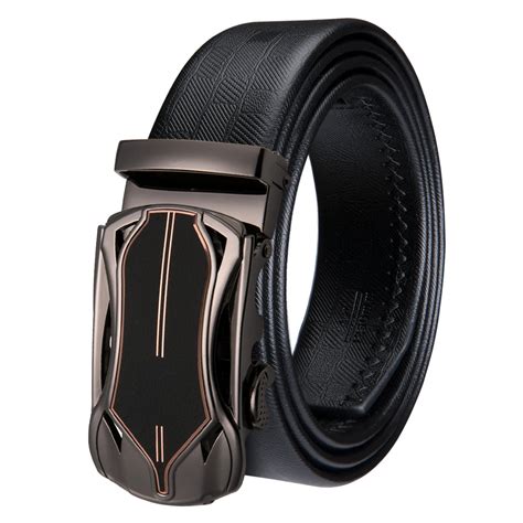 Brand Designer Mens Belts Luxury Black Leather Belt For Men Formal
