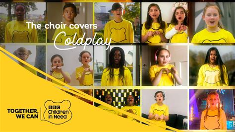 The Children In Need Choir Perform Fix You By Coldplay Bbc Children
