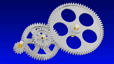 Spur Gear Motion Youtube