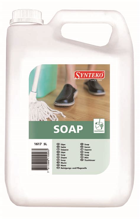 Synteko Wood Floor Cleaning Products Soap Concentrate 5l