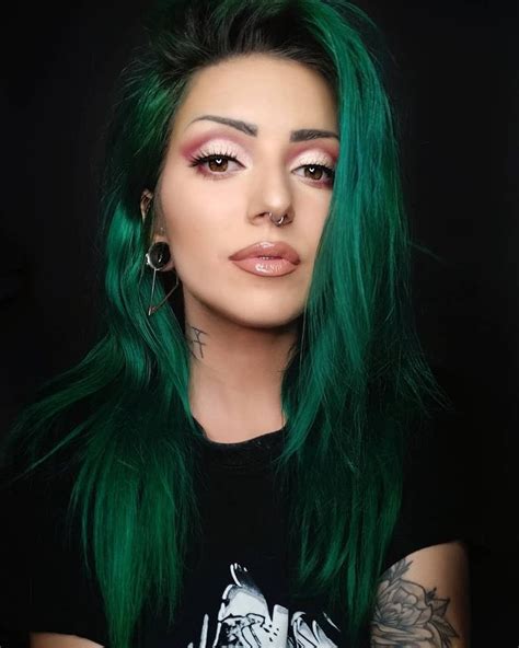 Arctic Fox Hair Color On Instagram “this Color Hits Different 😍🙌 Arshelune In Phantom Green