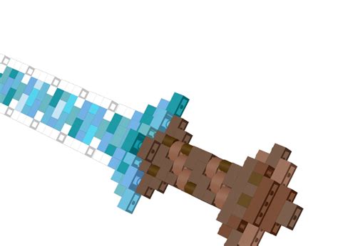 Minecraft Sword 01 From Bricklink Studio Bricklink