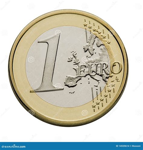 One Euro Coin European Union Currency Stock Images Image