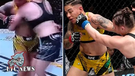 Ufc Star Jessica Andrade Blames Wardrobe Malfunction For Erin Blanchfield Loss As She Reveals B
