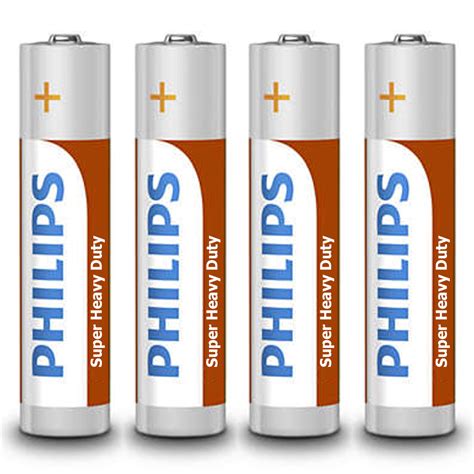 Pack 48 Philips AAA Batteries Triple A R03 1.5V Toys Heavy Duty Exp ...