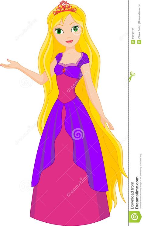 Princess Rapunzel Stock Vector Illustration Of Fantasy 29093773