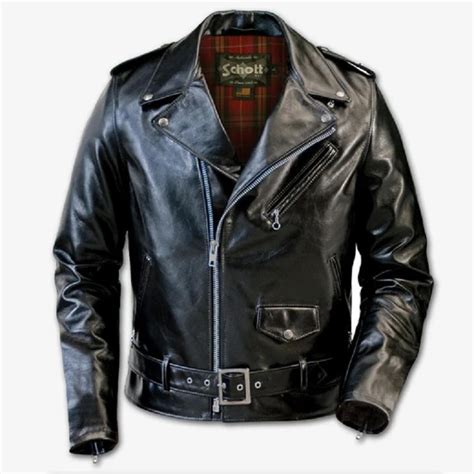 Mens Schott Nyc Black Perfecto Leather Jacket A2 Jackets