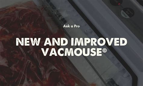 Ask Maureen New And Improved Vacmouse Umai Dry