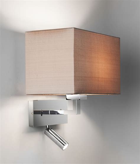 Due to the wiring required inside the wall cavity, sconces attached to the wall behind the bedhead or anywhere in the room require the consideration of your bedroom light fittings early in the. Switched Bedside Reading Light with Pivoting LED Arm