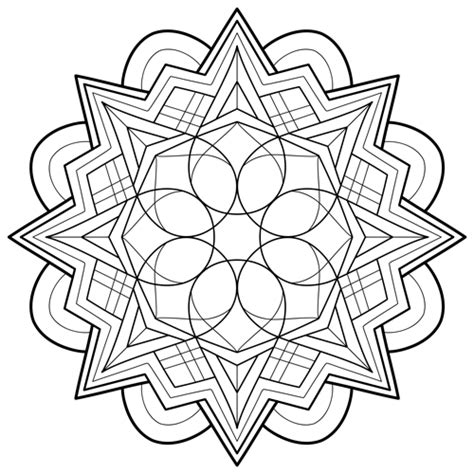 If you've been looking any, why don't you start from these art deco patterns coloring pages for adults? Art Deco Mandala Coloring Page (M115) | Color a Mandala