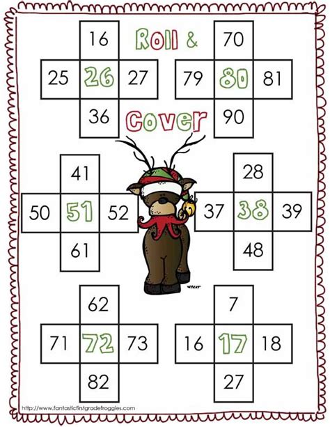 Reindeer Games Math Centers 1st Grade Christmas Math Math Centers