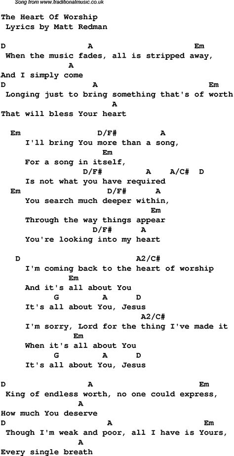 Contemporary Christian Music Worship Lyrics And Chords For As Long