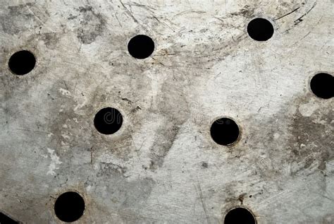 Holes In Metal Stock Photo Image Of Industrial Hole 20848928