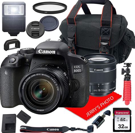 Canon Eos 800d Rebel T7i Dslr Camera Wcanon Ef S 18