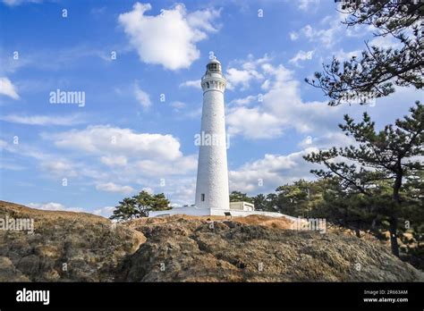 Izumo Hinomisaki Lighthouse Stock Photo Alamy