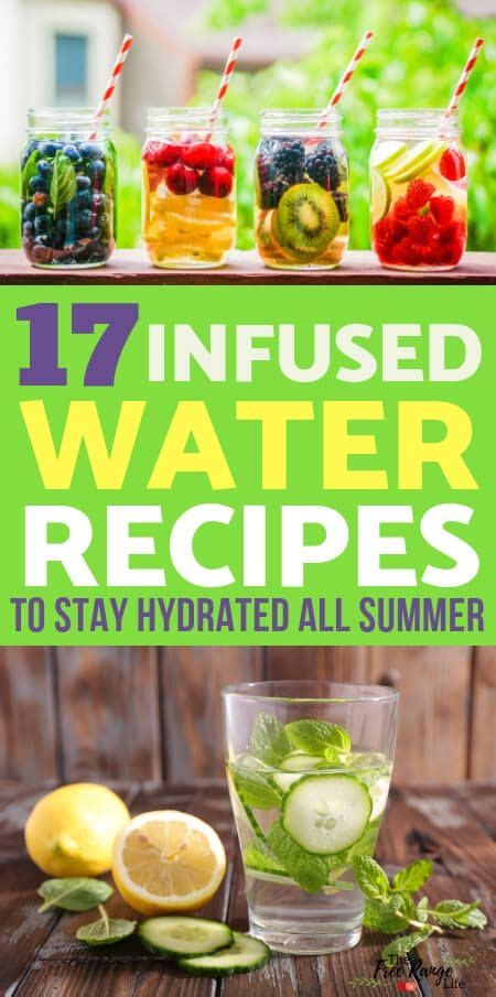 17 Infused Water Recipes To Keep Hydrated And Healthy Flavored Water