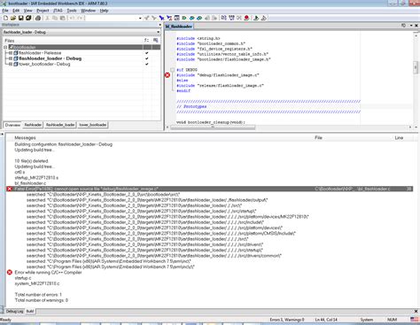 Error Building Projects In Kinetis Bootloader V2 Nxp Community