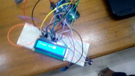 Arduino Based Air Pollution Detector Youtube