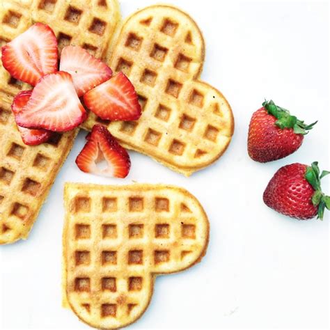 Heart Shaped Waffles Bonjour Bliss Roxanne West