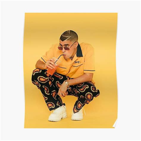 Pósters Bad Bunny Redbubble