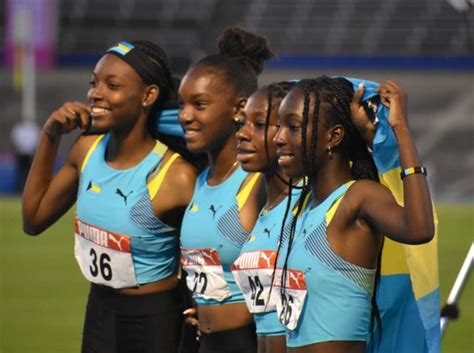 photo highlights jamaican ace sprinters threw down the gauntlet on day 2 of 2022 carifta