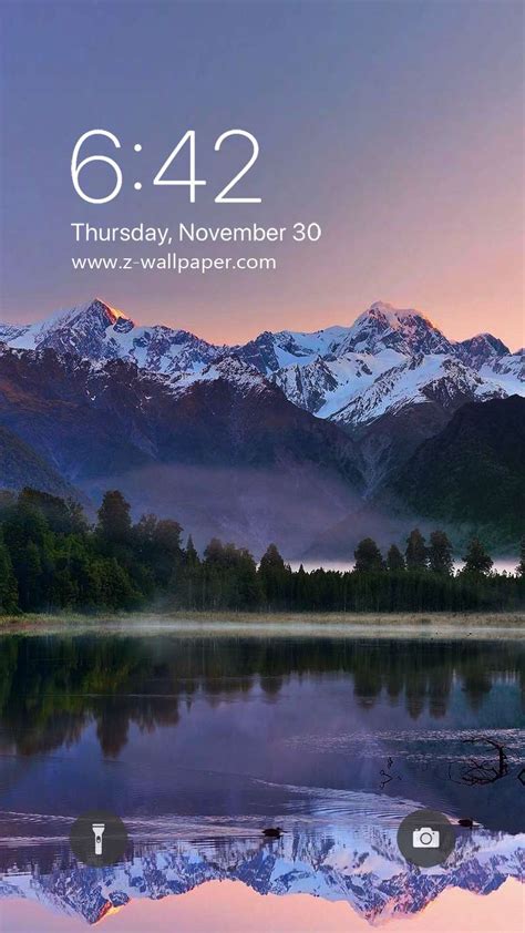 Z Wallpaper New Zealand Lake Landscape Mobile Phone Wallpapers