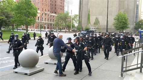 buffalo police officers suspended after shoving 75 year old protester the new york times