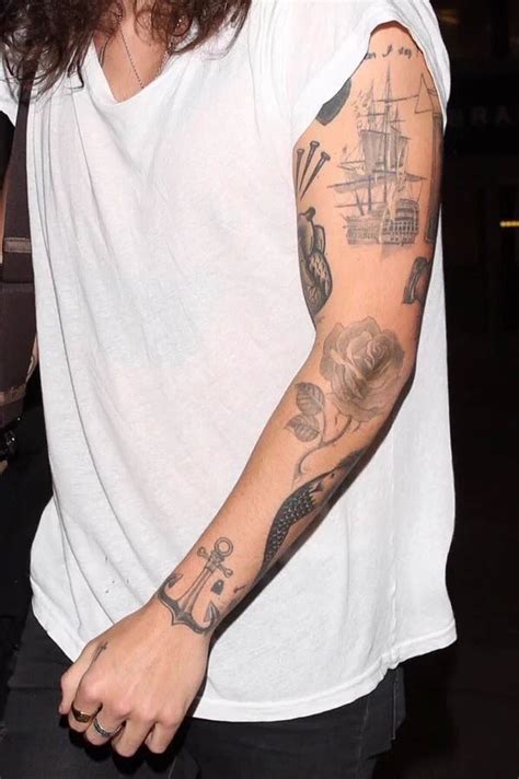 Top 101 Harry Styles Tattoos Right Arm