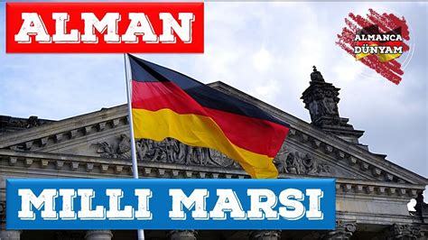 almanya milli marşı deutschlandlied das lied der deutschen german national anthem youtube