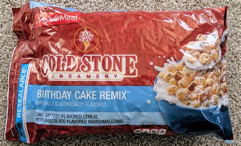 Review Malt O Meal And Coldstone Creamery Birthday Cake Remix Cereal