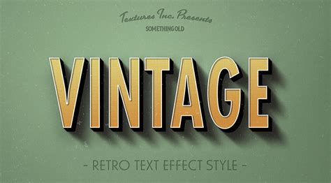 Stunning Adobe Photoshop Vintage Text Effects Made Easy