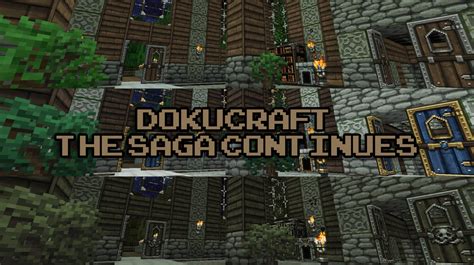 Dokucraft The Saga Continues 1165 Resource Pack Texture Pack