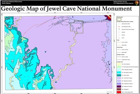 Nps Geodiversity Atlas—jewel Cave National Monument South