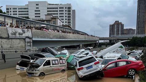 Heavy Floods In China Trapped Passengers In Subway Killing 12 The