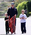 Owen Wilson spends quality quarantine time with his two sons after ...