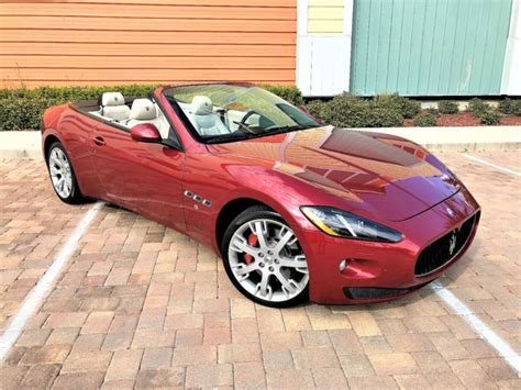 Buy Used Maserati Gran Turismo Base Convertible Door In Sarasota Florida United States
