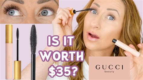 New Gucci Lobscur Mascara First Impressions And Review Over 40 Youtube