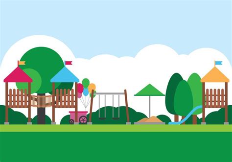 Outdoor Jungle Gym Playground 159172 Vector Art At Vecteezy