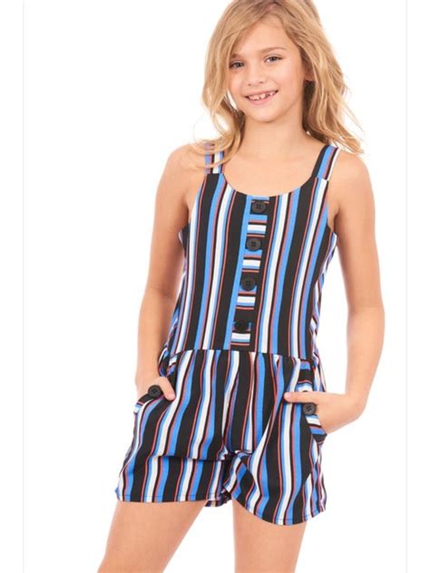 Pin By Terri Faucett On Tween Girls Spring Summer Rompers Jumpsuits