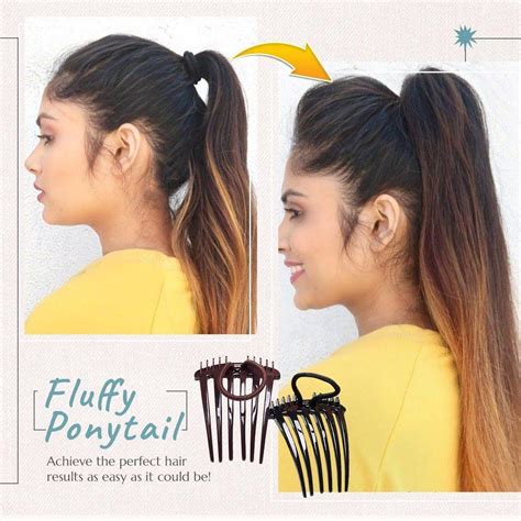 Fountain Flip Ponytail Comb Coolcat Gadget