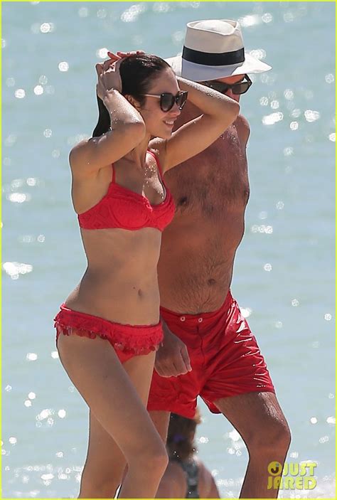 Olga Kurylenko Bikini Beach Babe With Beau Danny Huston Photo