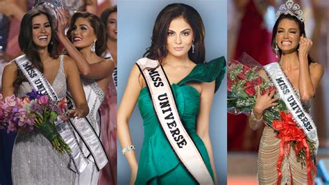 Junto A Marca Comercial Tahit Todas Las Ganadoras De Miss Universo