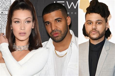 Drake And The Weeknd Are Beefing Over Bella Hadid Page Six