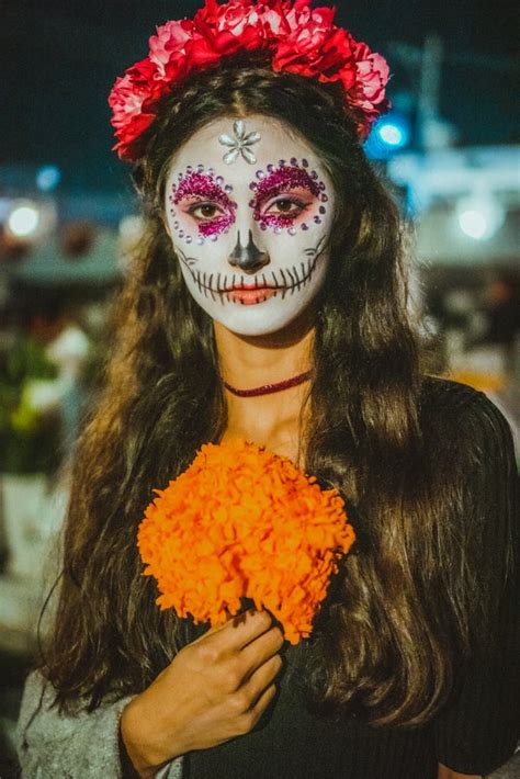 is day of the dead halloween makeup cultural appropriation popsugar beauty