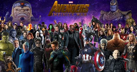 The First Photo That Has Entire Avengers Infinity War Cast