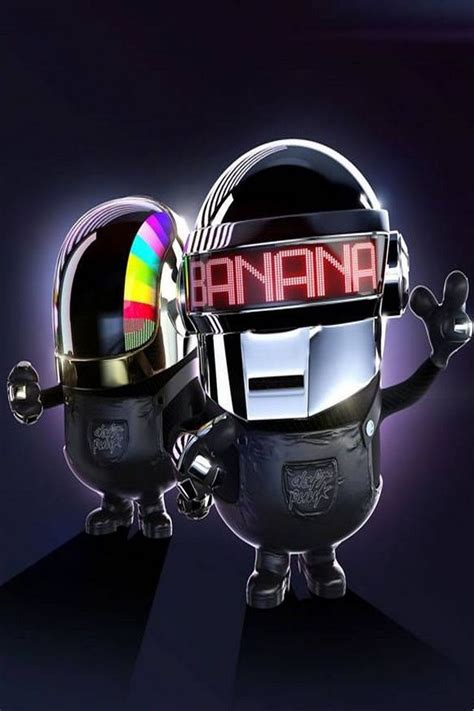 Find the best daft punk wallpaper on wallpapertag. BANANNA | Daft punk, Minions, Minions wallpaper