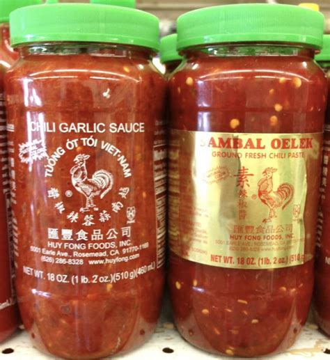 How Does Chili Garlic Sauce Compare To Sambal Rspicy