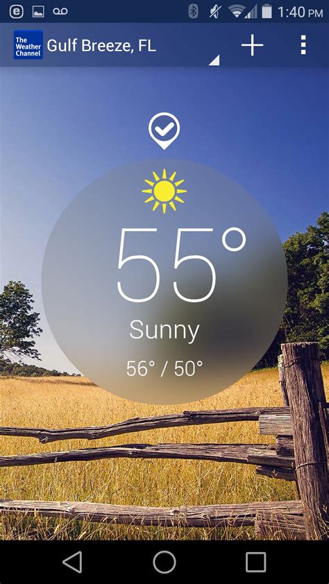 The Weather Channel - Soft for Android 2018 - Free download. The ...