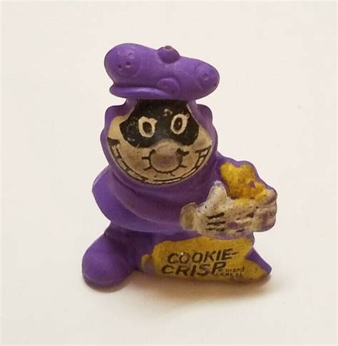 Mavin Vintage Cereal Premium Cookie Crisp Toy Figure Crook Robber