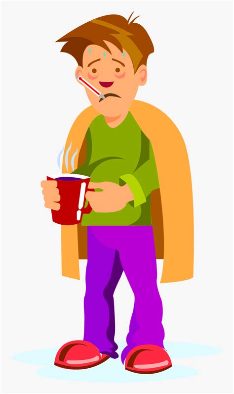 Woman Is Sick With A Cold Clipart Free Download Transparent Png